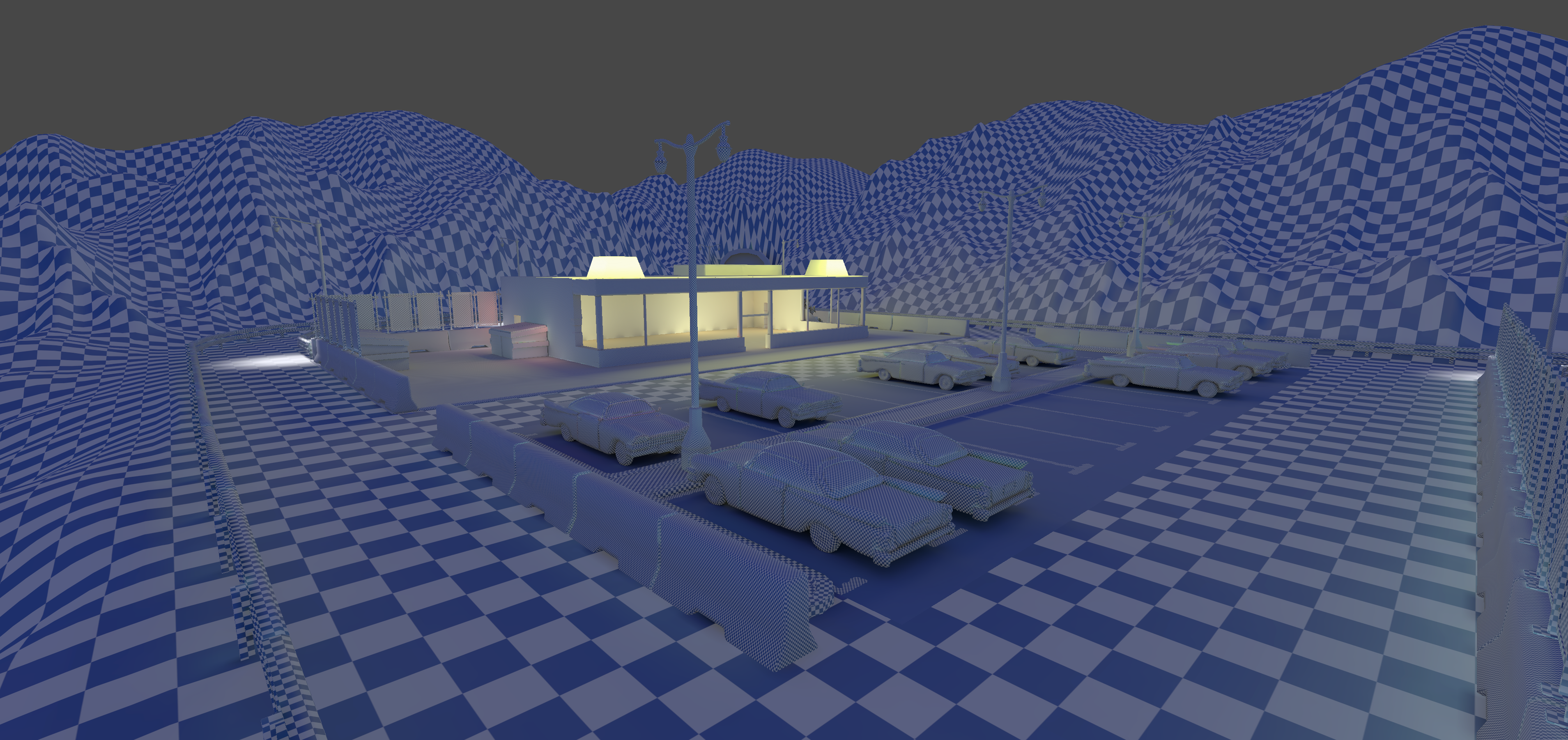 Pancake Palace Light map