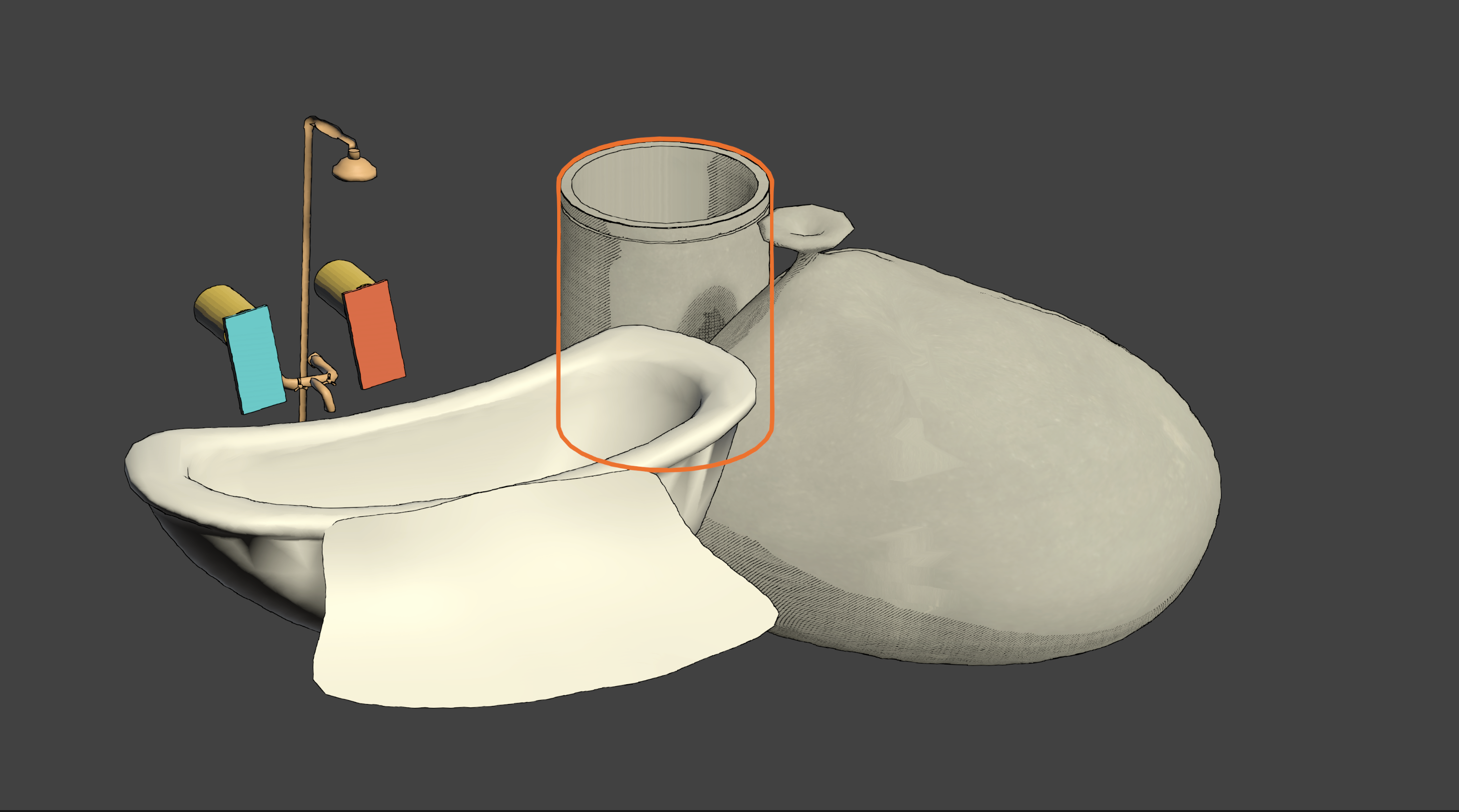 Inverted Hull Outline Shader