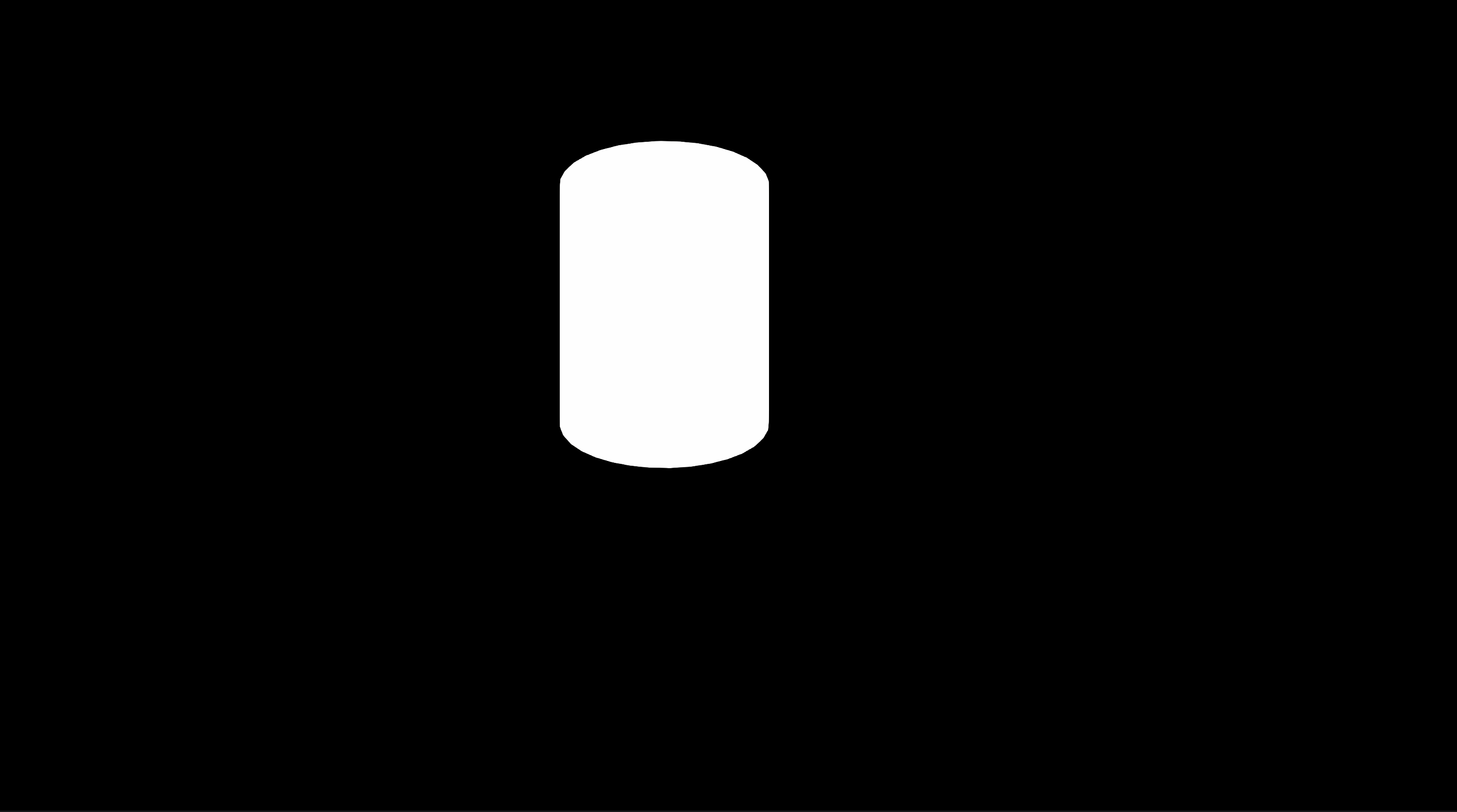 Inverted hull outline Stencil