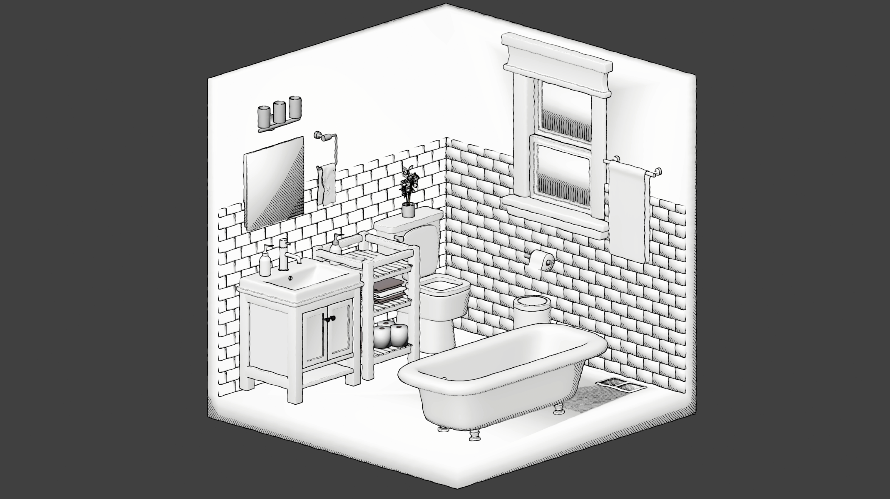 Screenspace Outline Shader